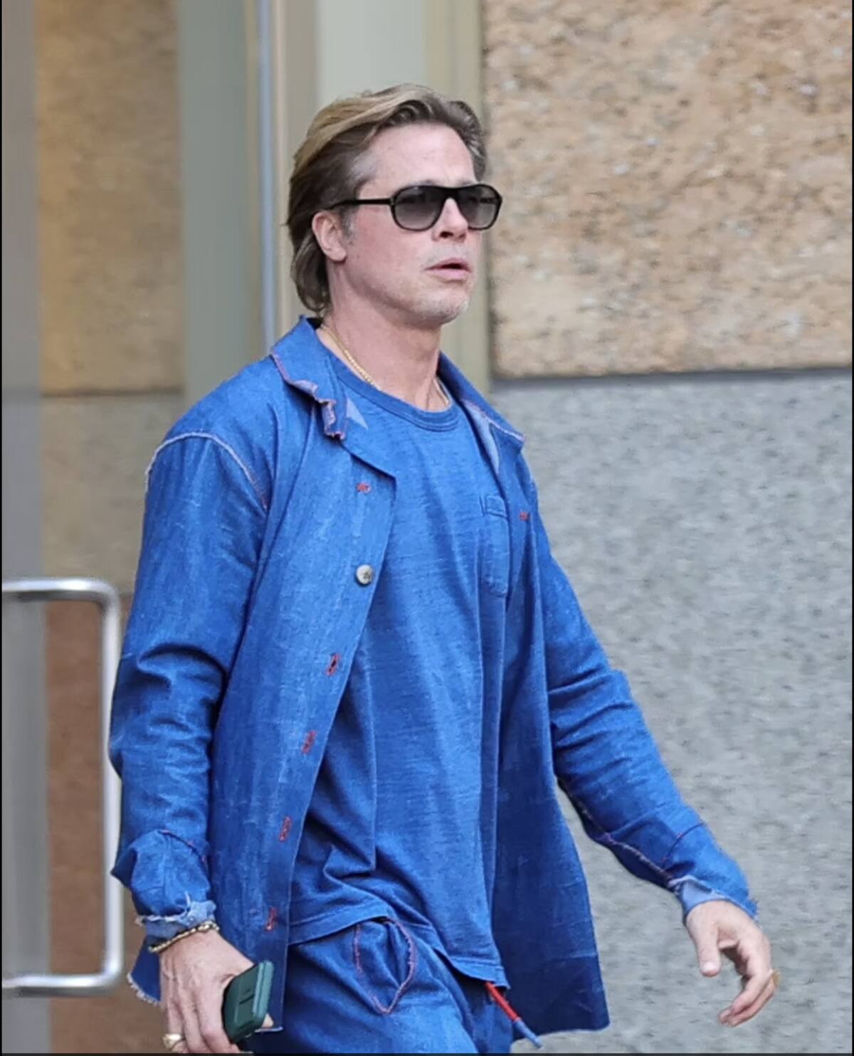Brad Pitt reaparece tras fuertes acusaciones de Angelina Jolie. - Créditos: Daily Mail