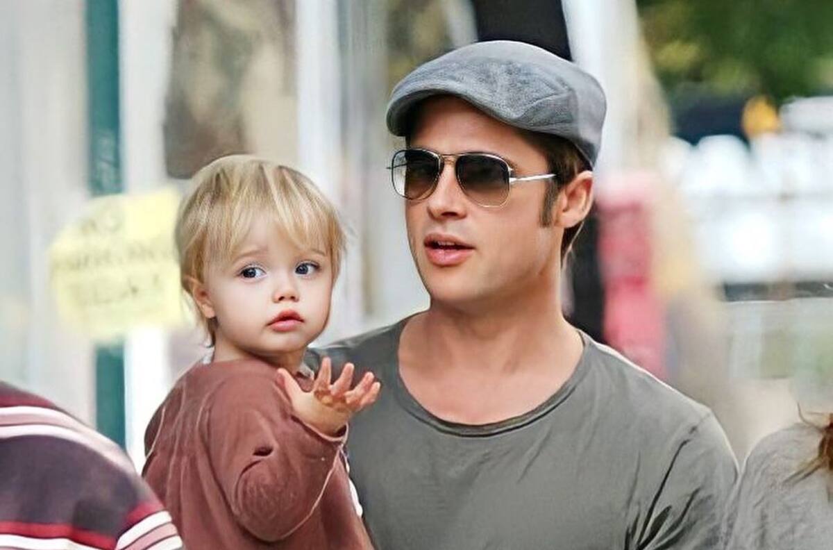 Esto piensa Brad Pitt de la creciente fama que está teniendo su hija Shiloh