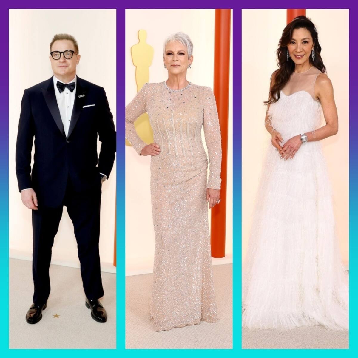 Brendan Fraser, Jamie Lee Curtis y Michelle Yeoh se coronaron como ganadores de la edición número 95 de los Premios Oscar - Créditos: Instagram