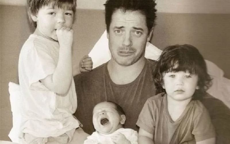 Brendan tiene tres hijos que ya son unos adolescentes - Créditos: Instagram