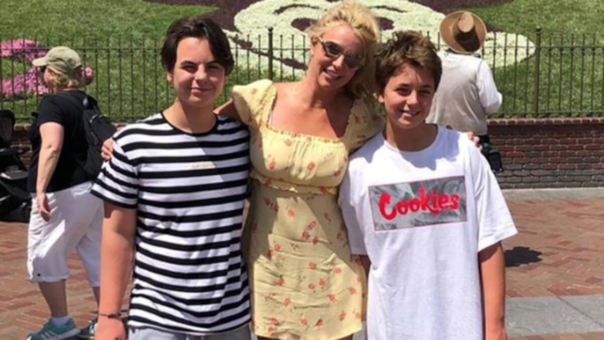 Britney Spears se pone melancólica y envía un mensaje a sus hijos