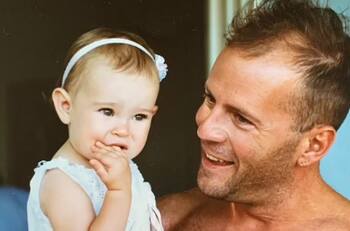 Hija de Bruce Willis hará un enorme acto de amor para que su papá pueda llevarla al altar