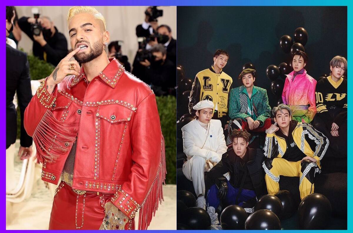 Así fue como ignoraron a Maluma por poner los reflectores en BTS