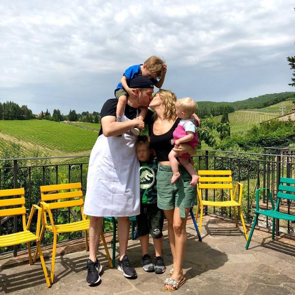 Bublé y Lopilato son padres de Noah, Elias, Vida y Cielo - Créditos: Instagram