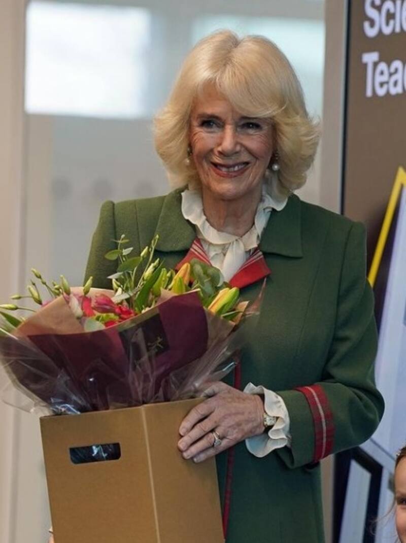 Camila quiere que sus nietos estén la primera línea de la coronación. - Créditos: Instagram