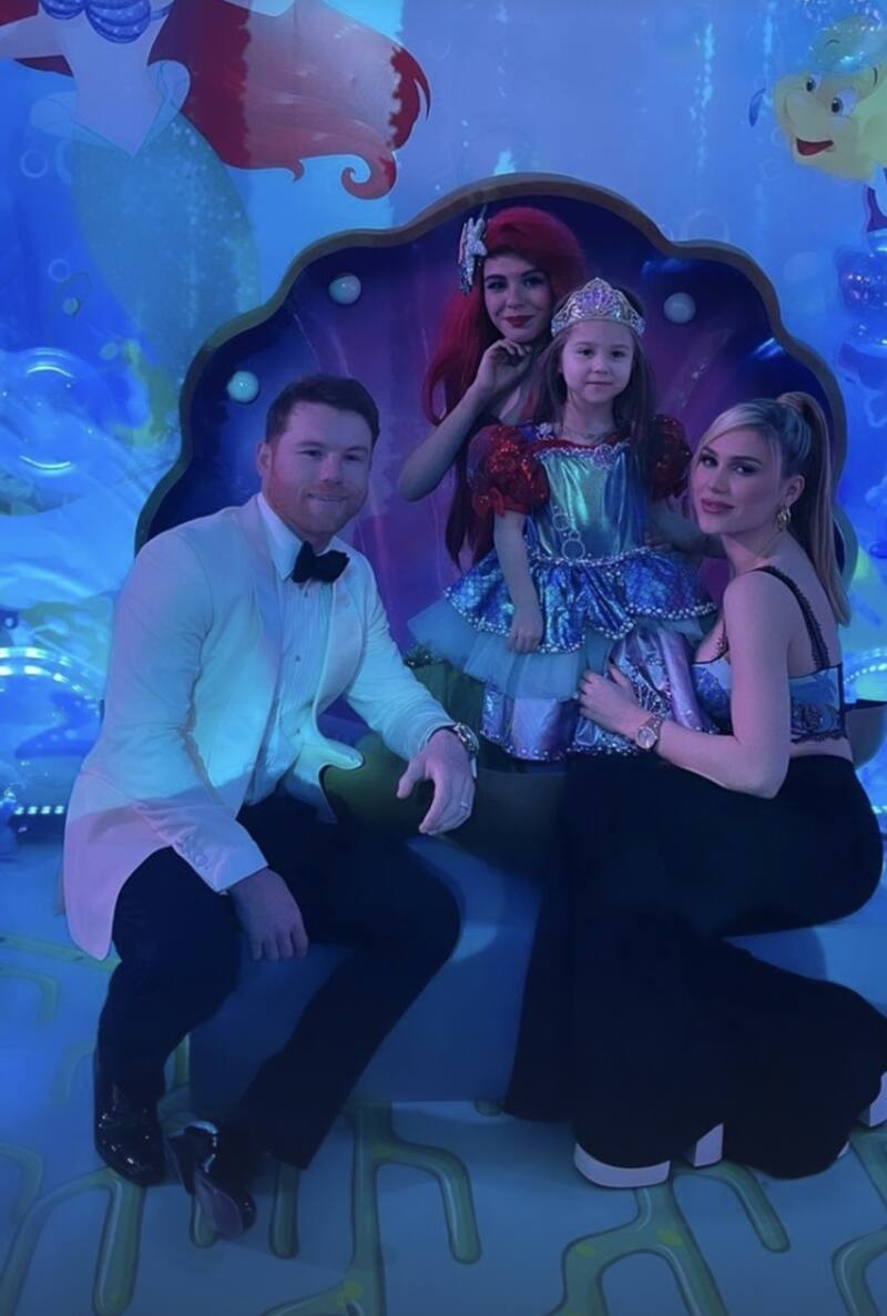 "Canelo" Álvarez celebró en grande el cumpleaños de su hija Marifer. - Créditos: Instagram: @fernandagmtz