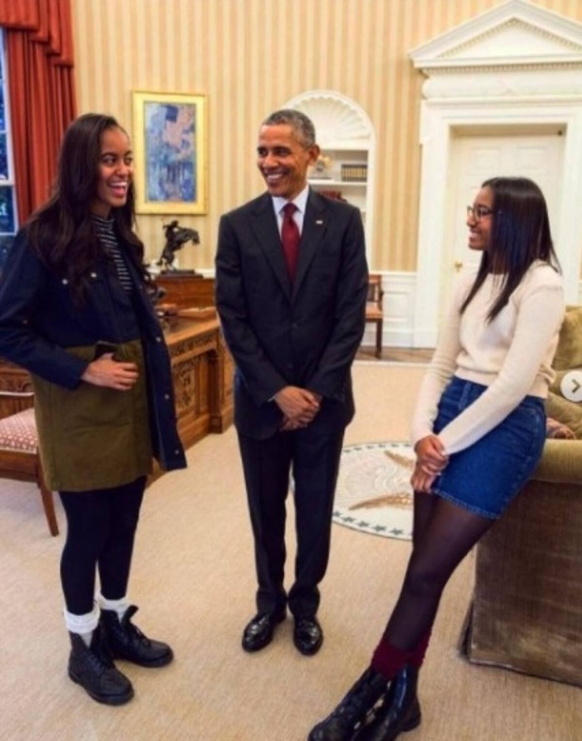 Captan a Sasha Obama saliendo con el hijo de un reconocido actor - Créditos: Instagram