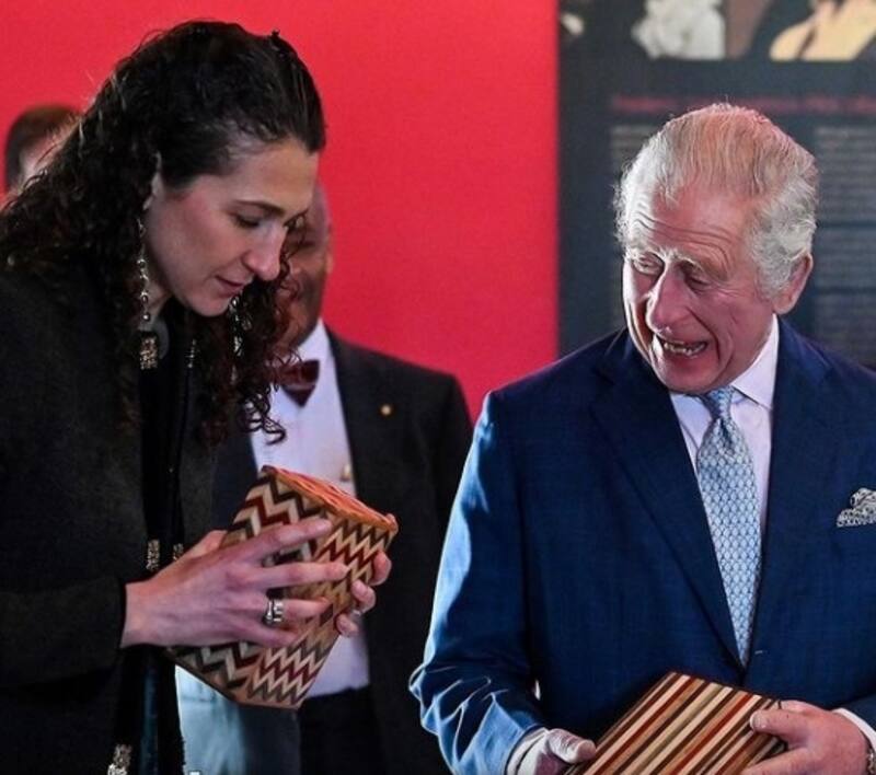 Carlos III vivió un momento complicado en el museo. - Créditos: Instagram