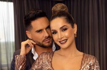 Carmen Villalobos tiene un tierno gesto con Sebastián Caicedo en Navidad