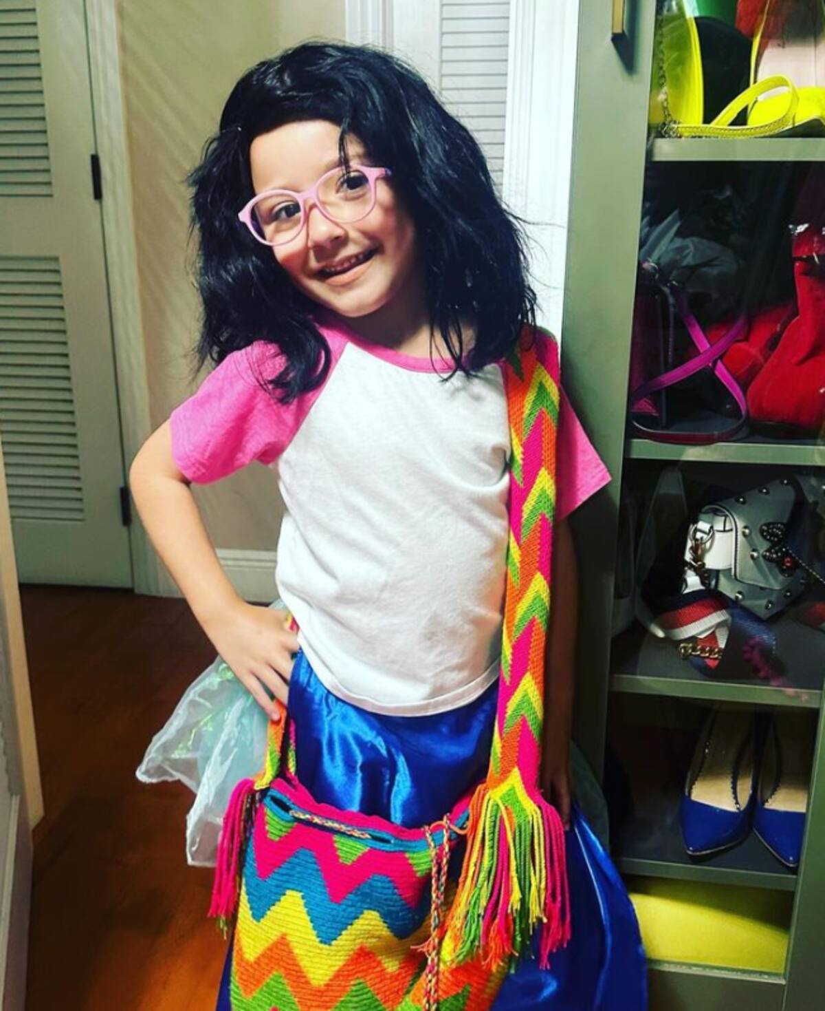 Amalia Victoria tiene continuas apariciones en su cuenta de Instagram, gracias al apoyo de su madre.