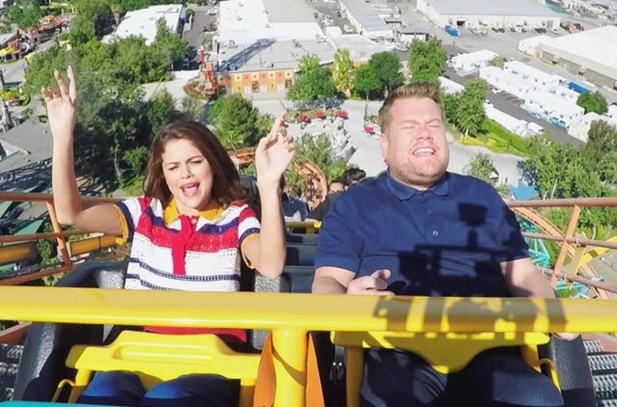 El "carpool karaoke" de James Corden