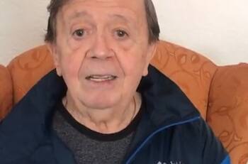 "Chabelo" sorprende al aparecer en redes sociales para enviarle un mensaje en video a un amigo