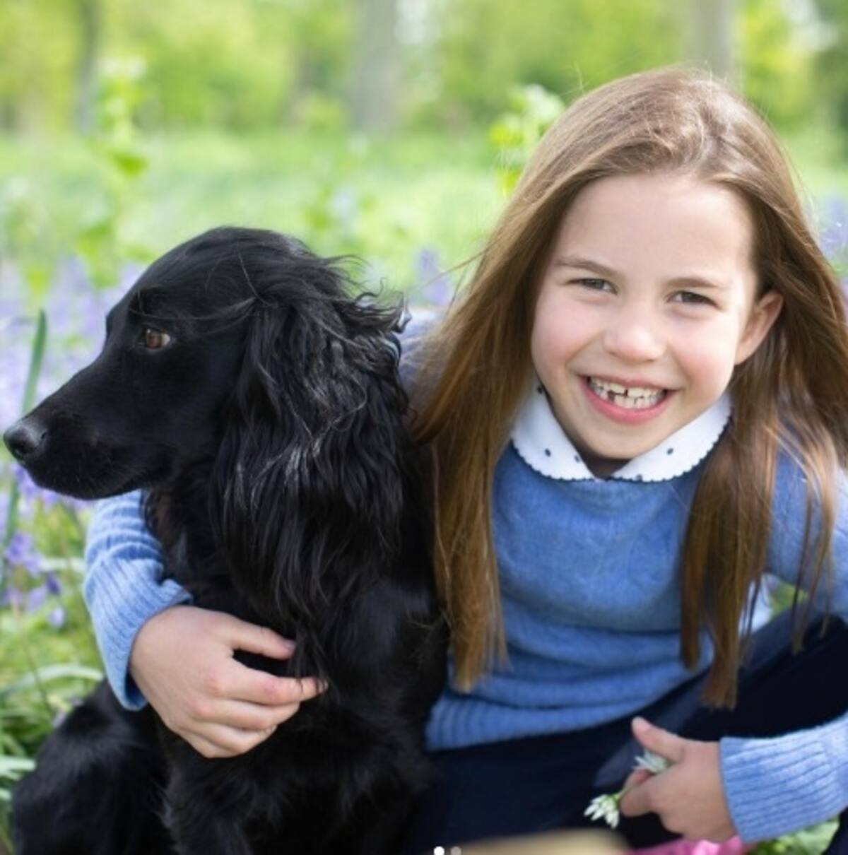 Charlotte encantó a los británicos. - Créditos: Instagram
