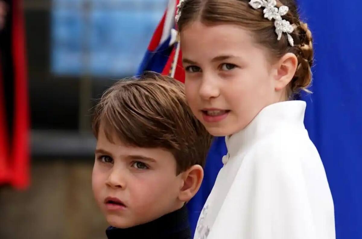 Charlotte y el príncipe Louis protagonizan uno de los momentos más íntimos de la realeza