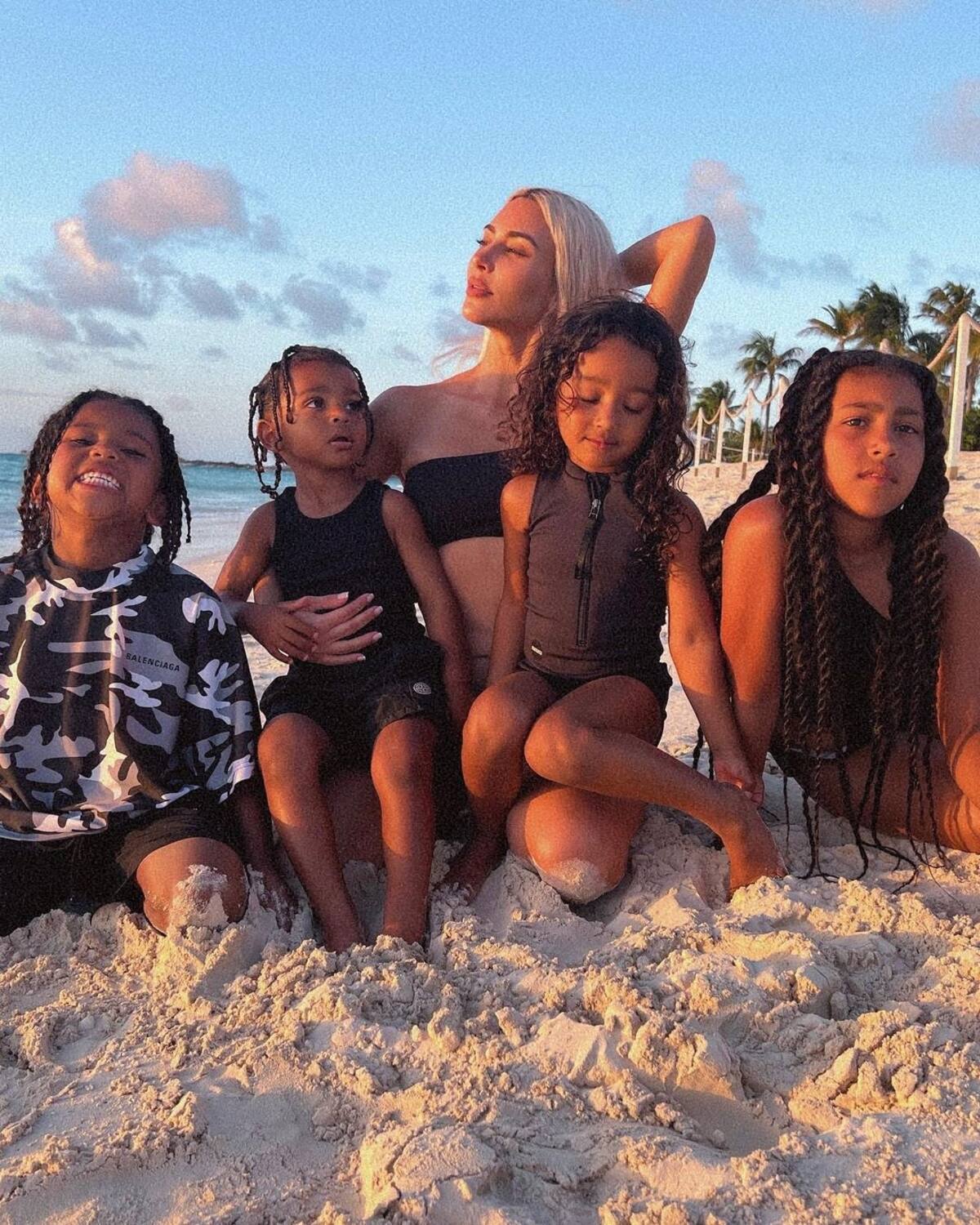 Chicago heredó la belleza de Kim Kardashian - Créditos: Instagram