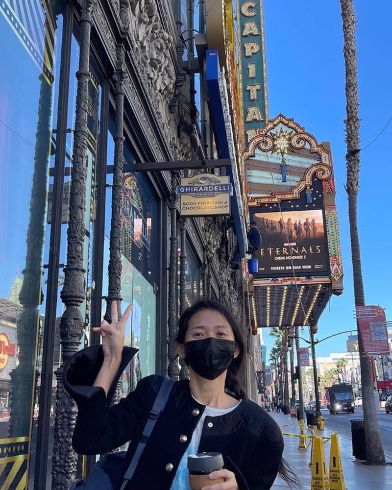 Chloé Zhao La directora de 'The Eternals' explicó la aparición de Superman en la película de Marvel - Créditos: Instagram @chloezhao