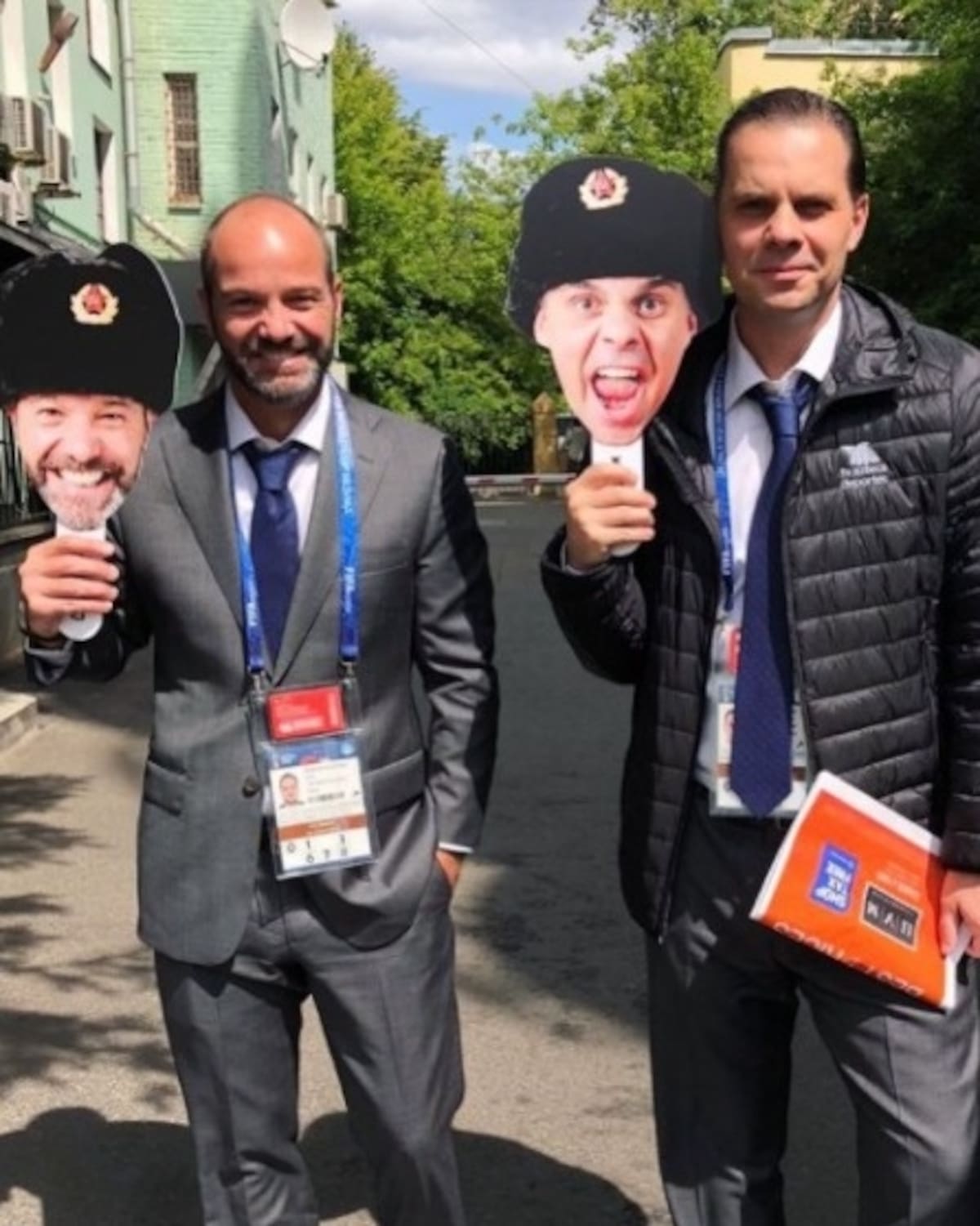 Christian Martinoli y Luis García prestarán su voz para el doblaje en español de una película animada - Créditos: Instagram @cmartinolimx