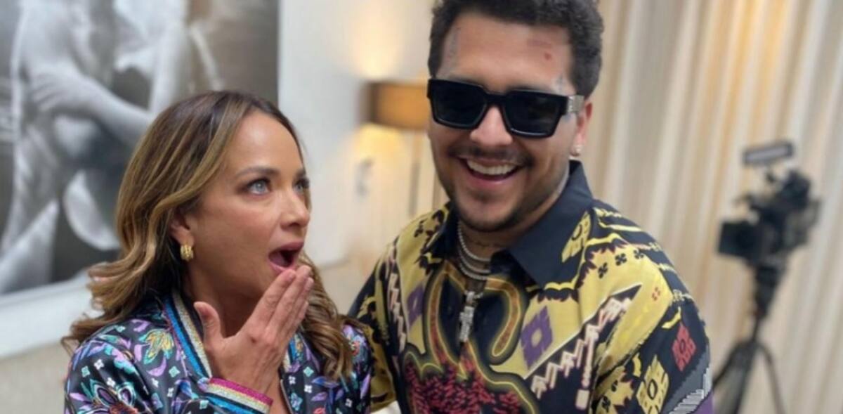 Christian Nodal y Adamari López: la amistad inesperada - Créditos: Instagram