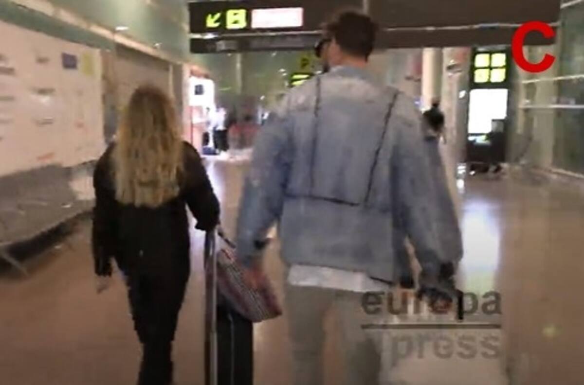Gerard Piqué y Clara Chía tienen que huir al ser sorprendidos en espacio público