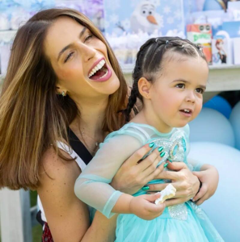 Claudia Álvarez celebró a su pequeña Kira. - Créditos: Instagram