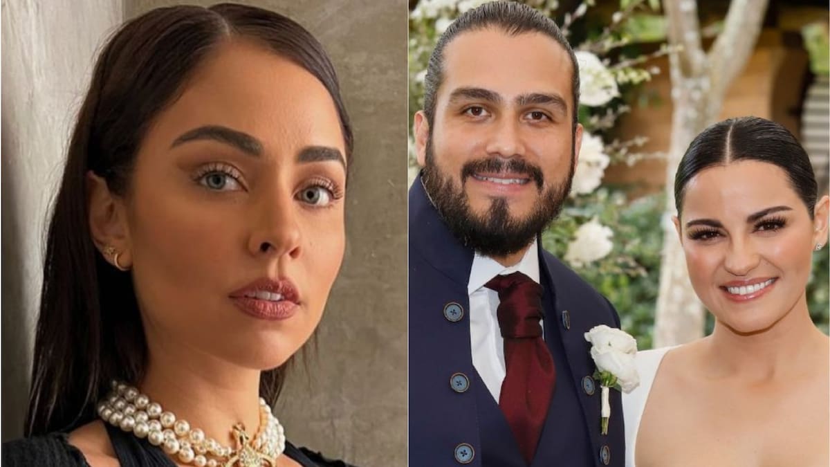 Claudia Martín habla sobre la indirecta que escribió durante la boda de Andrés Tovar y Maite Perroni
