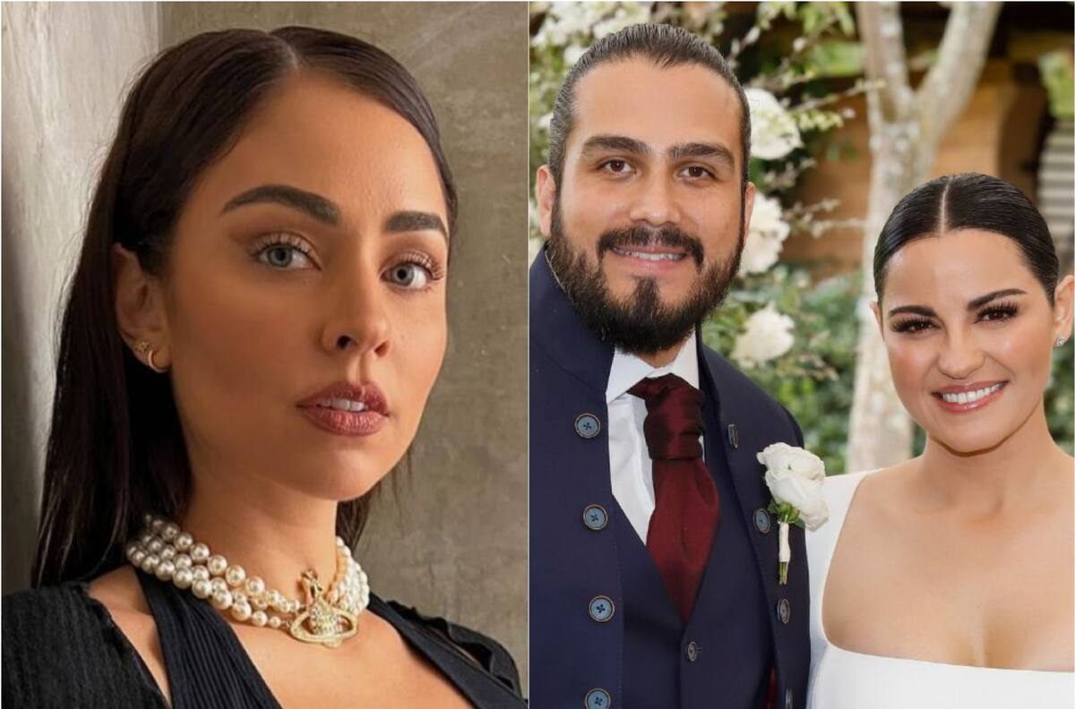 Claudia Martín habla sobre la indirecta que escribió durante la boda de Andrés Tovar y Maite Perroni