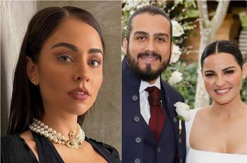 Claudia Martín habla sobre la indirecta que escribió durante la boda de Andrés Tovar y Maite Perroni