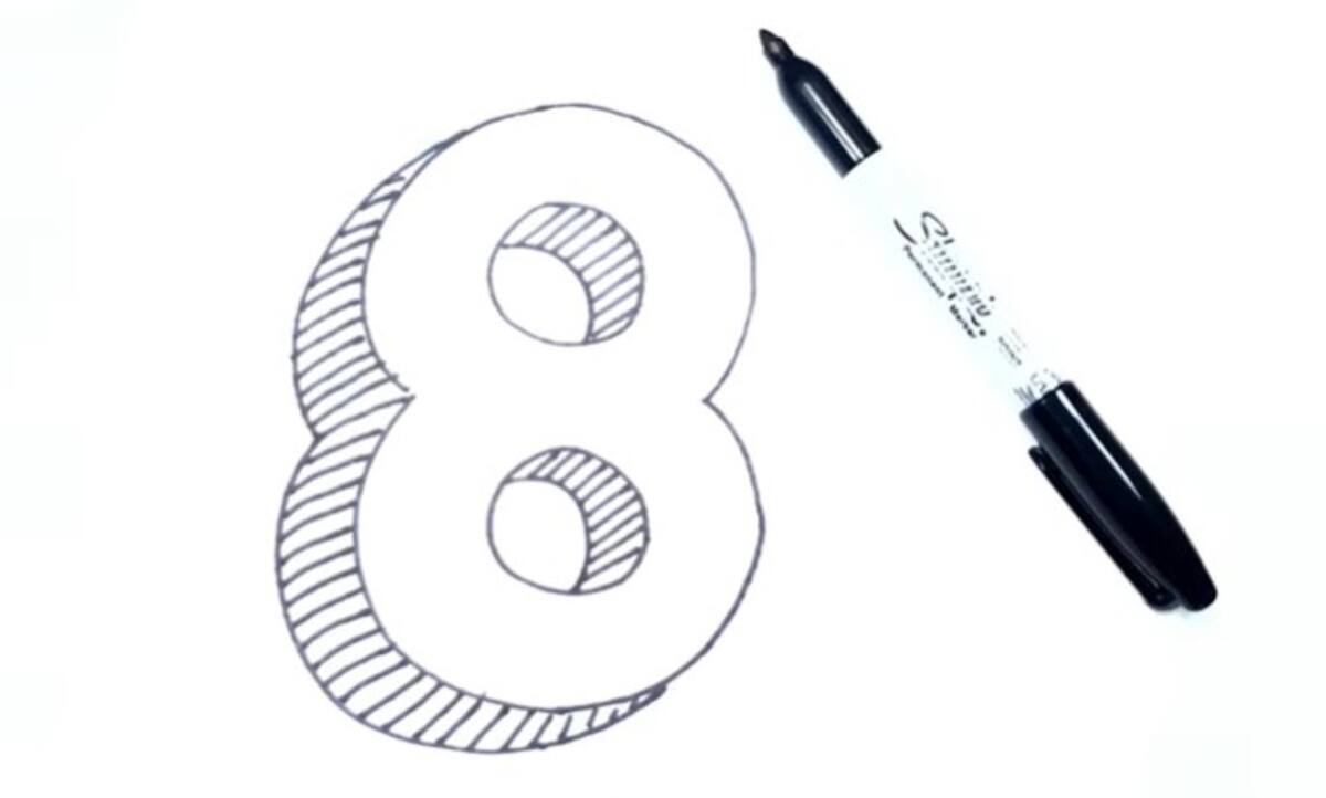 Cómo haces el número 8 describe qué aspectos sobresalen de tu personalidad; compruébalo - Créditos: Captura pantalla