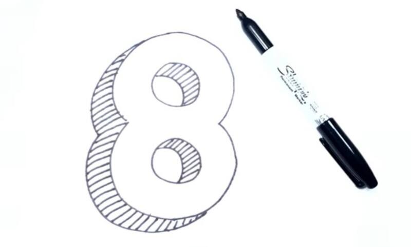 Cómo haces el número 8 describe qué aspectos sobresalen de tu personalidad; compruébalo - Créditos: Captura pantalla