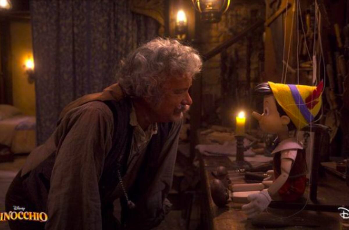 Sale a la luz la primera imagen de Tom Hanks como 'Geppetto', en la tan esperada 'Pinocchio'