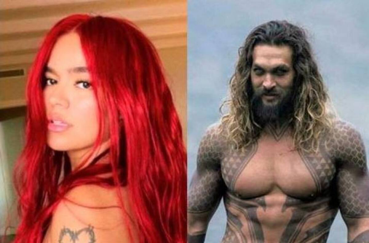 Karol G confiesa el motivo por el que rechazó trabajar con Jason Momoa en "Aquaman 2"