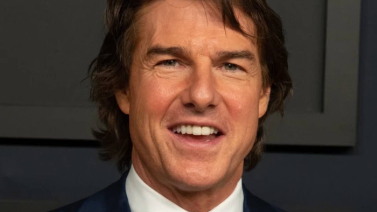 Tom Cruise no pasa inadvertido con un exagerado tono bronceado en almuerzo de los Óscar