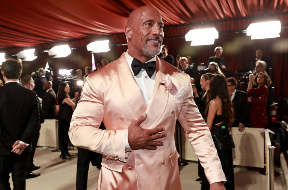 La sorpresa de Dwayne Johnson al regresa a su casa después de los Óscar
