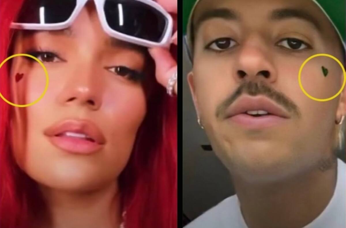 Karol G y Feid aparecen con el mismo tatuaje y los fans reviven rumores de romance