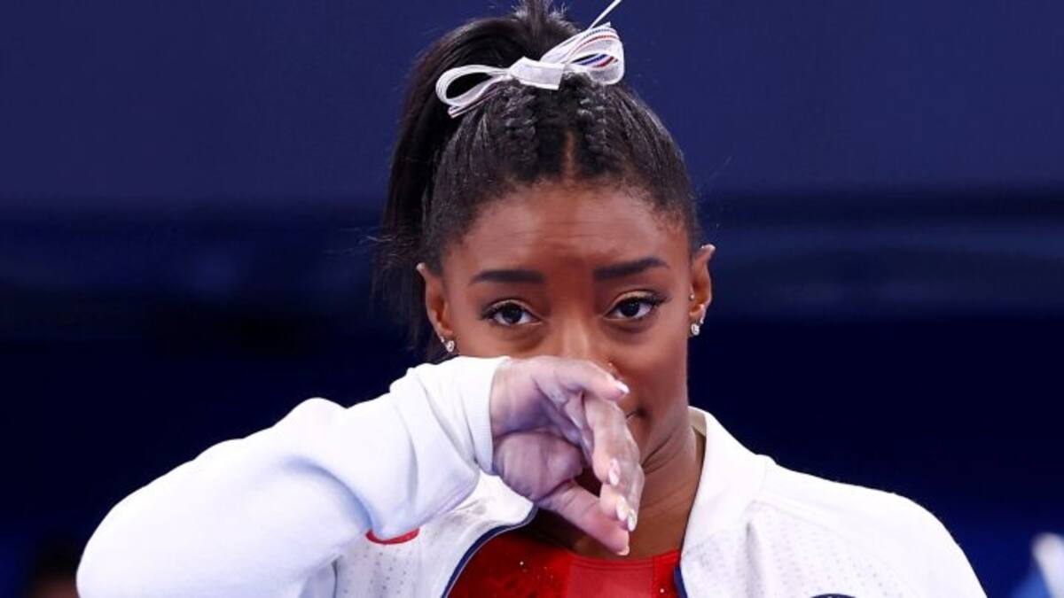 Simone Biles estalla en llanto en TV: "Le tengo pánico a la gimnasia"