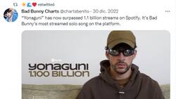 Bad Bunny pierde seguidores tras la agresiva reacción que tuvo con una admiradora