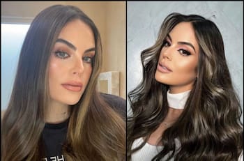 Ex Miss Universo mexicana cambia el color de sus ojos antes de tener a su bebé