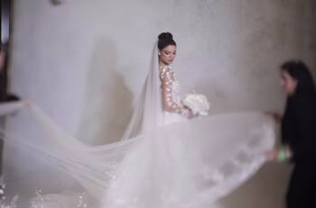 Diseñadora de Nadia Ferreira habla sobre el vestido que hizo llorar a Marc Anthony