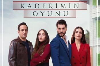 Akin Akinözü y pareja protagónica estrenan posters de nueva teleserie turca