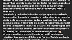 Lowe León y Andrea Valdiri estarían protagonizando discusión en redes