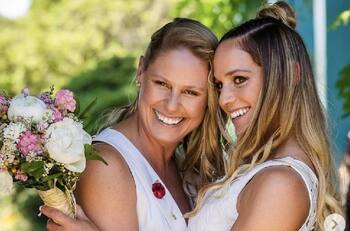 Así fue la romántica boda de la nieta de Don Francisco que el presentador defendió