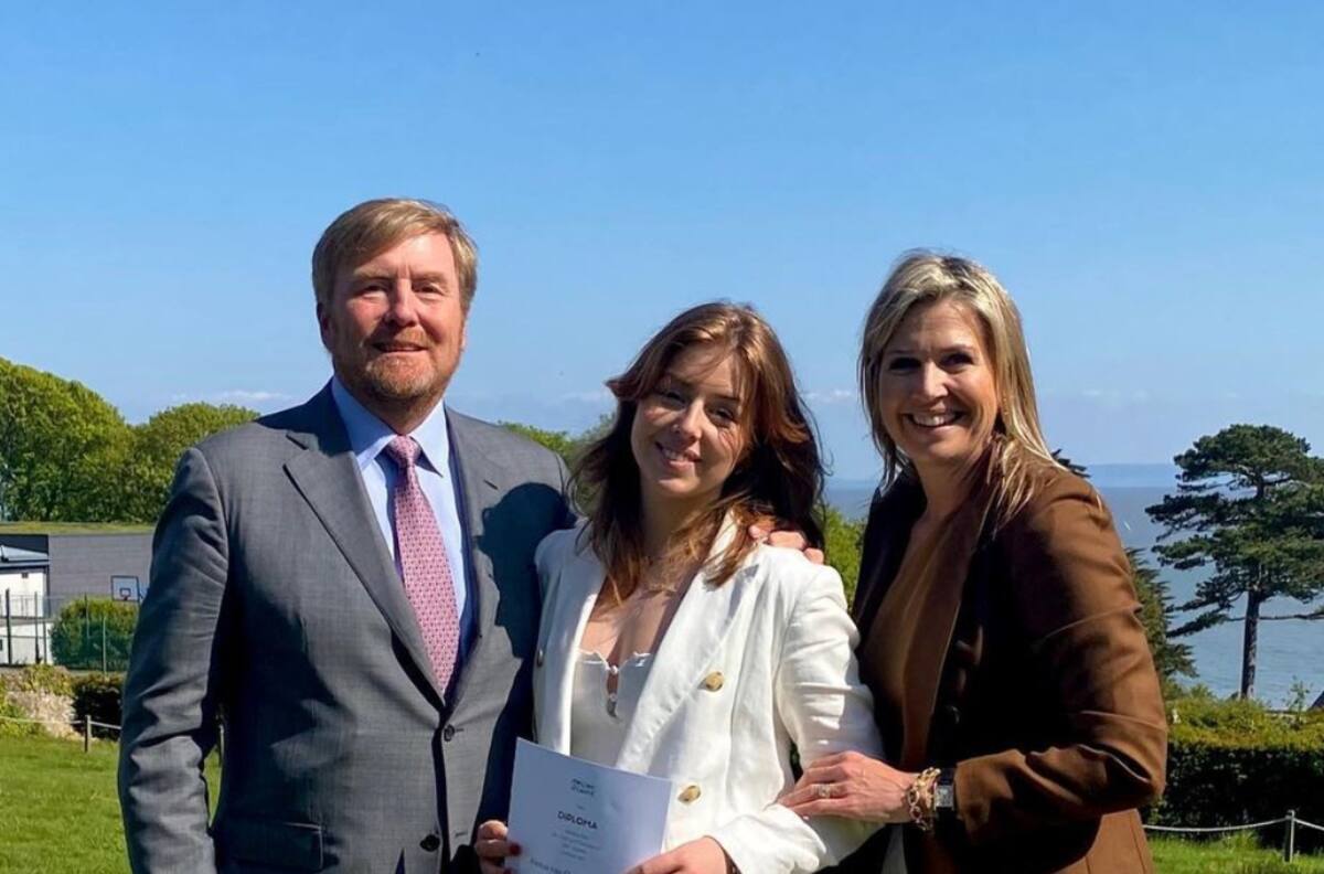 Princesa de Holanda también se graduó del mismo colegio en Gales al cual acudió Leonor