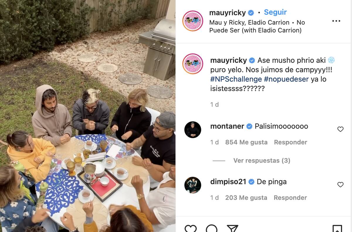 Los Montaner desafían a sus fans a seguirles los pasos