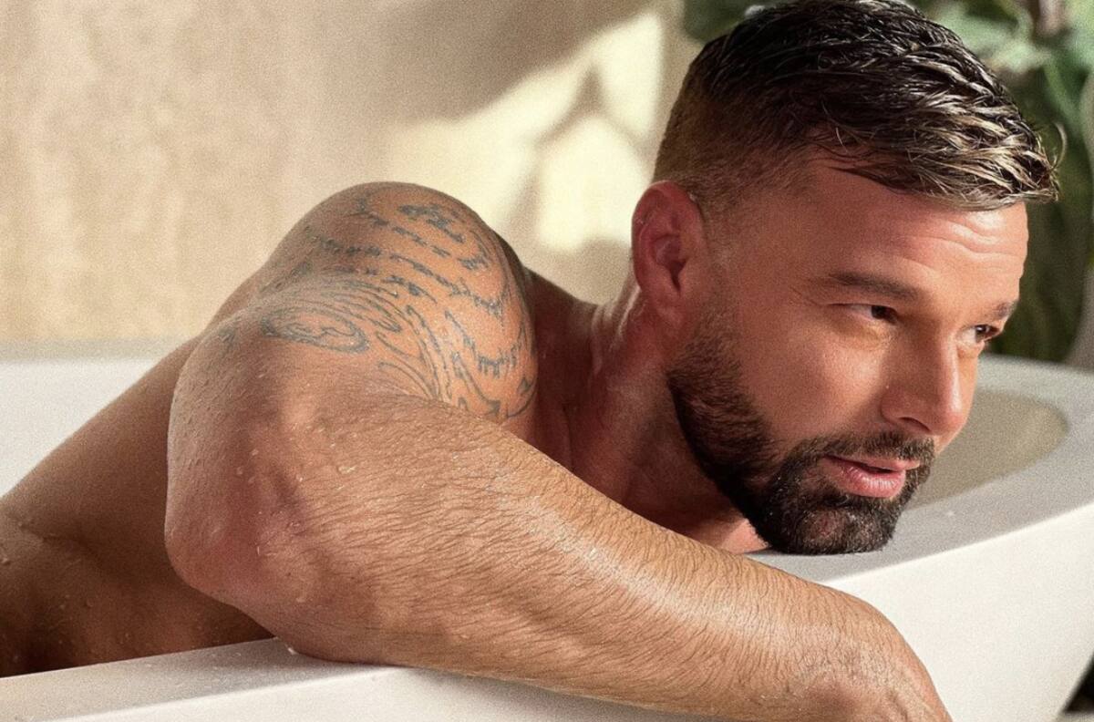 Ricky Martin anuncia nueva canción con sugerente imagen