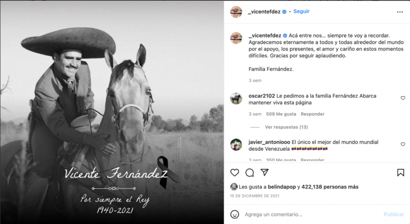 - Créditos: Instagram @_vicentefdez