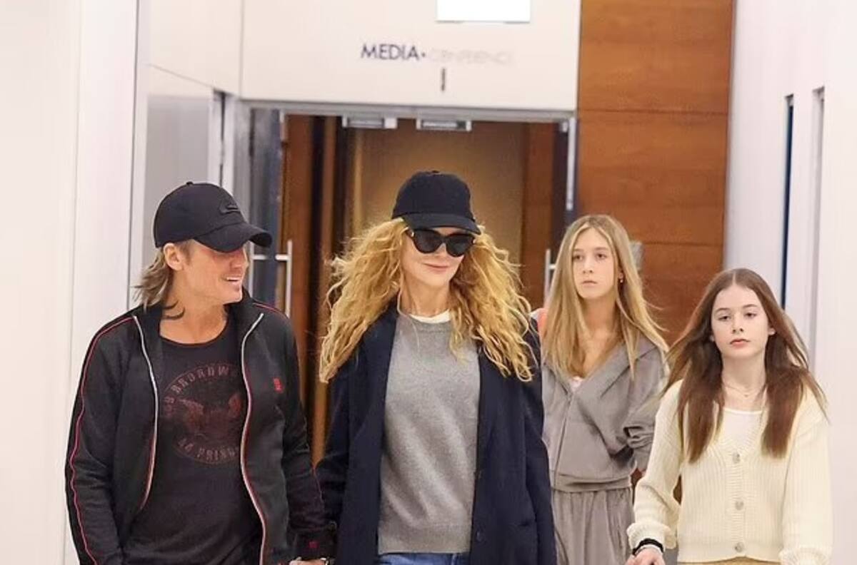 Cómo han crecido las hijas de Nicole Kidman; cada día se parecen más a la actriz