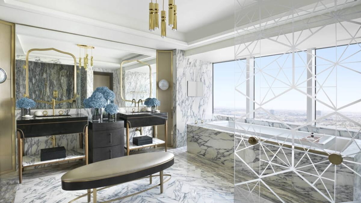 La suite donde Georgina Rodríguez y Cristiano Ronaldo tienen su nido de amor en Arabia Saudita