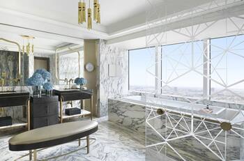 La suite donde Georgina Rodríguez y Cristiano Ronaldo tienen su nido de amor en Arabia Saudita