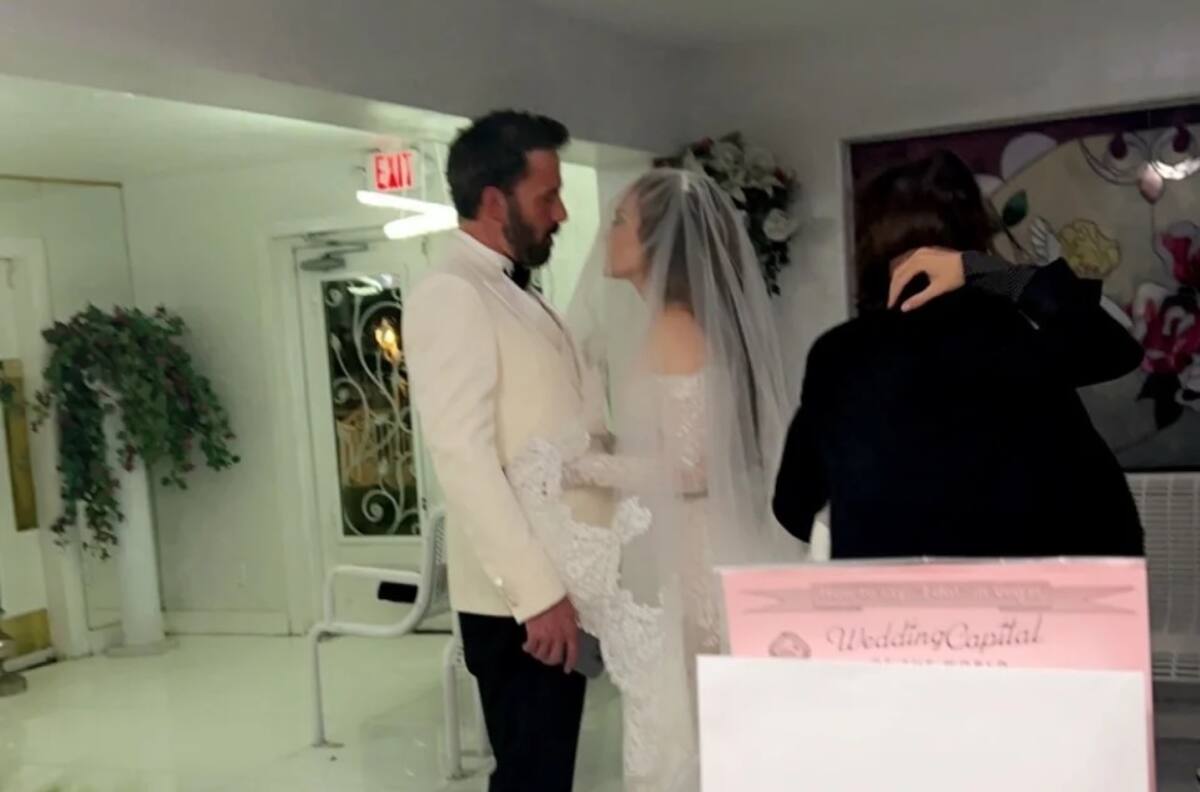 Jennifer Lopez revela, seis meses después de la boda, por qué se casó con Ben Affleck en Las Vegas