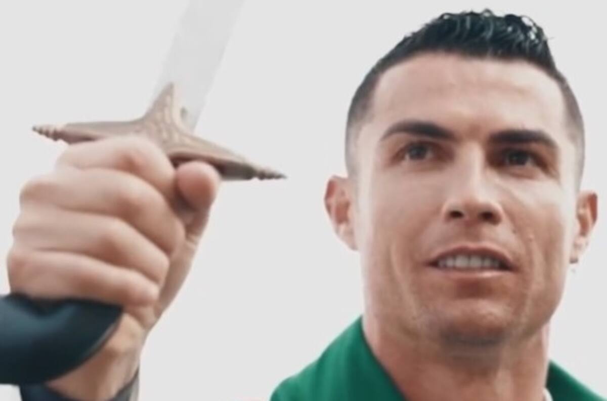 Cristiano Ronaldo protagoniza imponente video vestido de árabe sin la presencia de Georgina